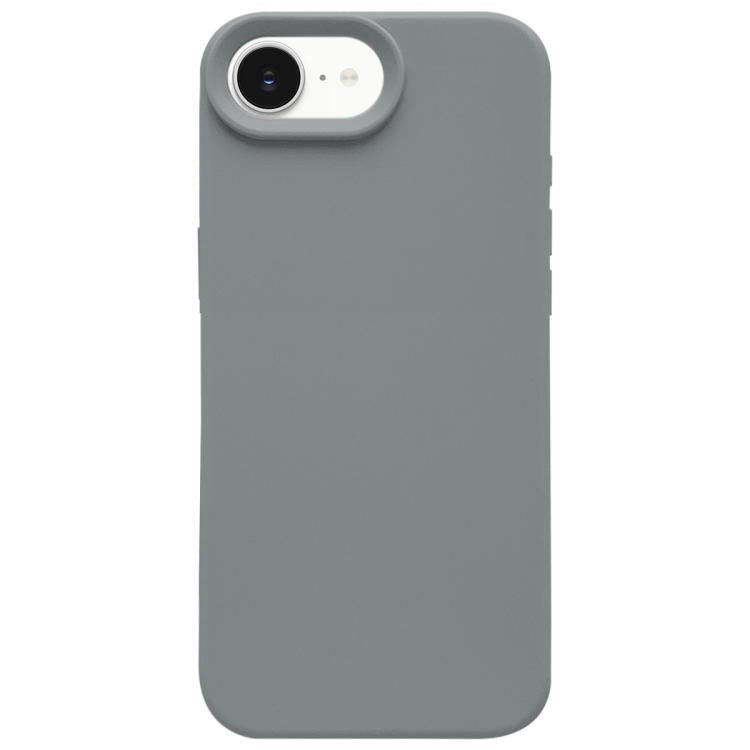 For iPhone 17e / 16e Dopamine Simple Imitation Liquid Silicone Phone Case