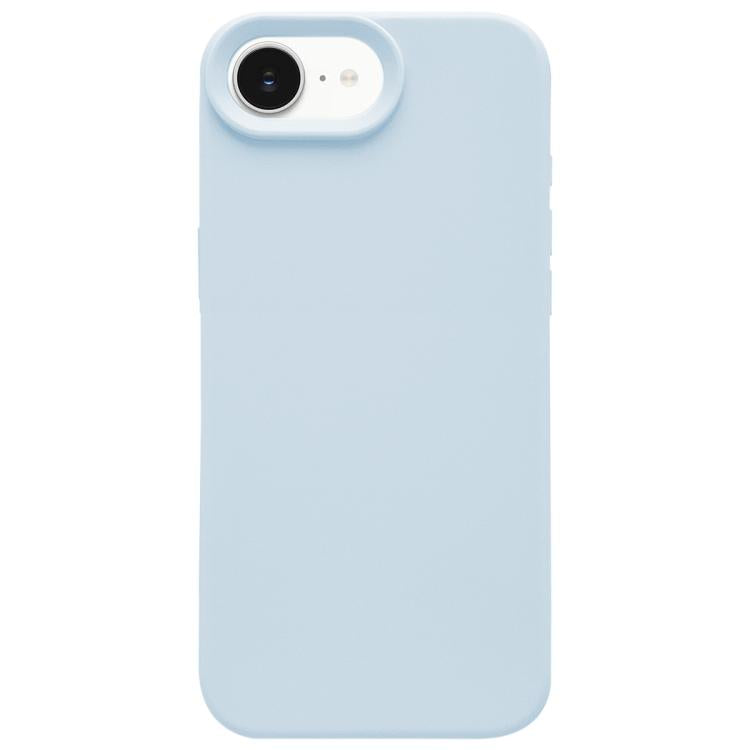 For iPhone 17e / 16e Dopamine Simple Imitation Liquid Silicone Phone Case