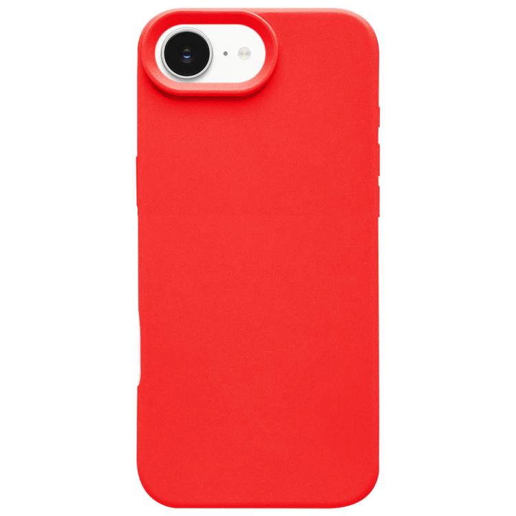 For iPhone 17e / 16e Dopamine Simple Imitation Liquid Silicone Phone Case