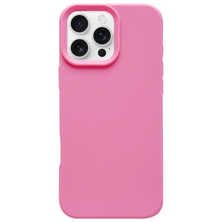 For iPhone 16 Pro Max Dopamine Simple Imitation Liquid Silicone Phone Case