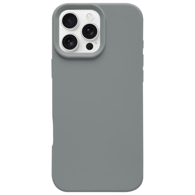 For iPhone 16 Pro Max Dopamine Simple Imitation Liquid Silicone Phone Case