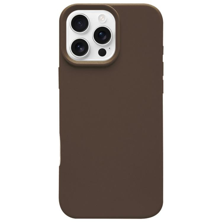 For iPhone 16 Pro Dopamine Simple Imitation Liquid Silicone Phone Case