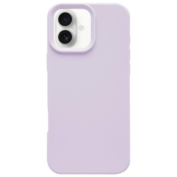 For iPhone 16 Plus Dopamine Simple Imitation Liquid Silicone Phone Case