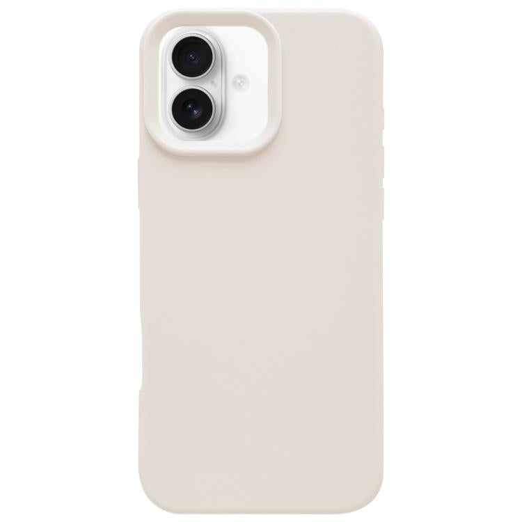 For iPhone 16 Plus Dopamine Simple Imitation Liquid Silicone Phone Case