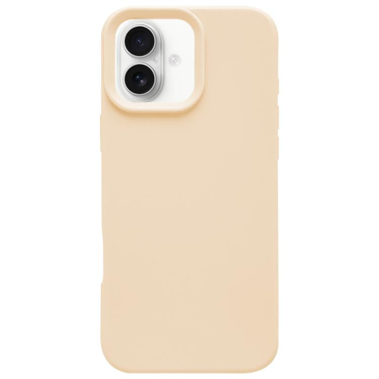 For iPhone 16 Plus Dopamine Simple Imitation Liquid Silicone Phone Case