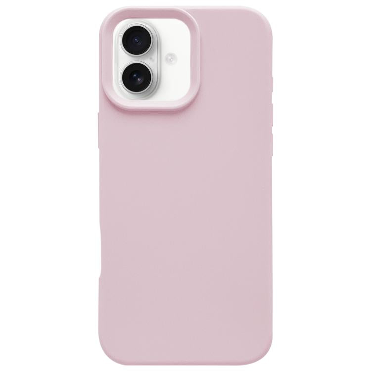 For iPhone 16 Plus Dopamine Simple Imitation Liquid Silicone Phone Case