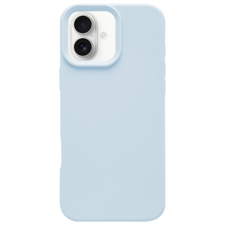 For iPhone 16 Plus Dopamine Simple Imitation Liquid Silicone Phone Case