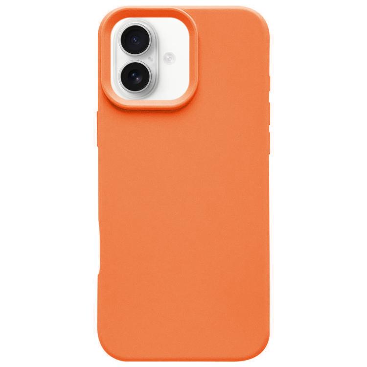 For iPhone 16 Plus Dopamine Simple Imitation Liquid Silicone Phone Case