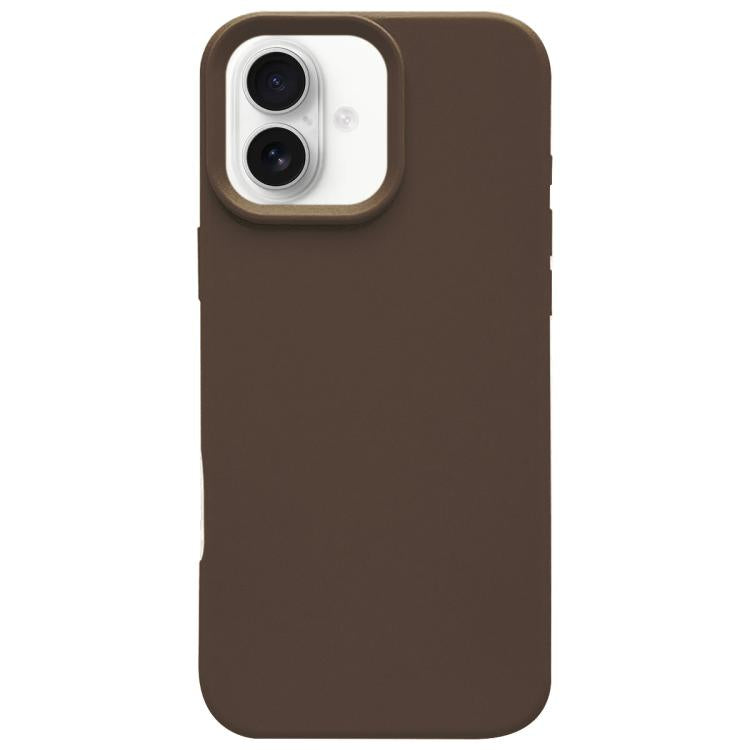 For iPhone 16 Plus Dopamine Simple Imitation Liquid Silicone Phone Case