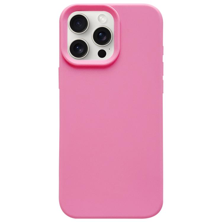 For iPhone 15 Pro Max Dopamine Simple Imitation Liquid Silicone Phone Case