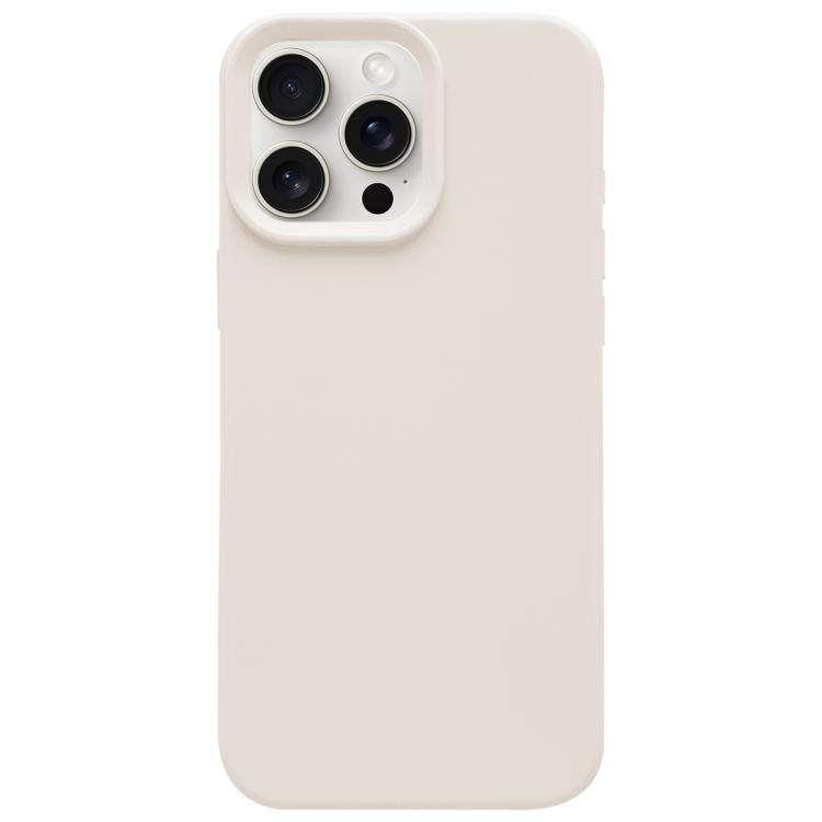 For iPhone 15 Pro Max Dopamine Simple Imitation Liquid Silicone Phone Case