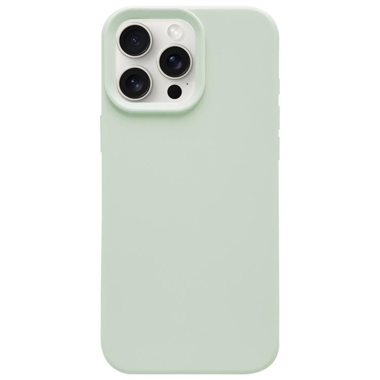 For iPhone 15 Pro Max Dopamine Simple Imitation Liquid Silicone Phone Case