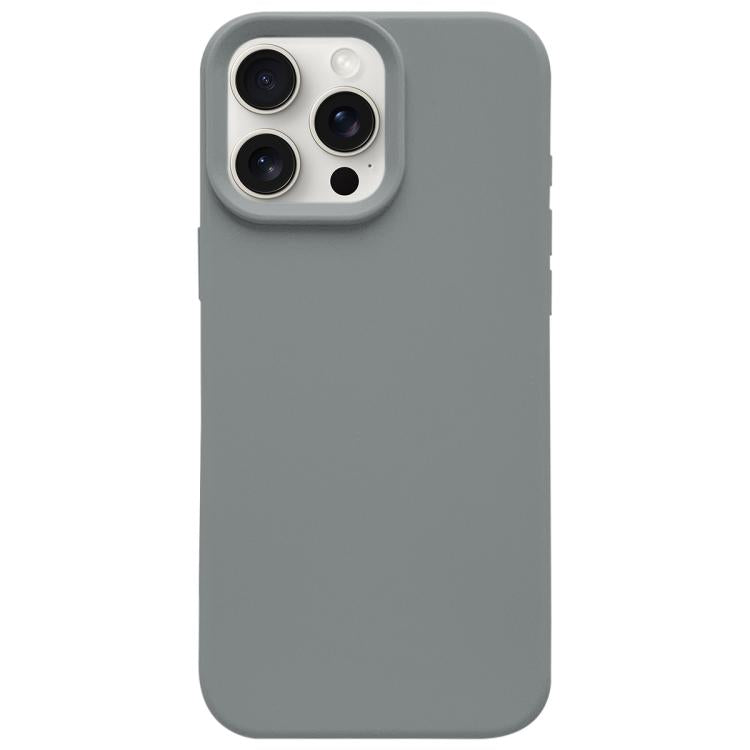 For iPhone 15 Pro Max Dopamine Simple Imitation Liquid Silicone Phone Case