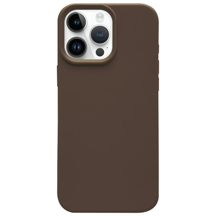 For iPhone 15 Pro Dopamine Simple Imitation Liquid Silicone Phone Case