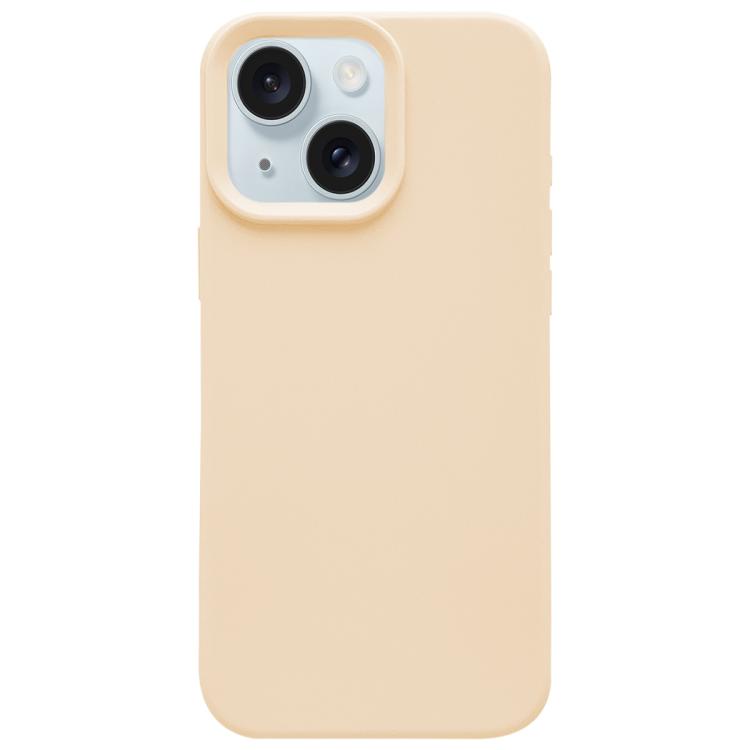For iPhone 15 Plus Dopamine Simple Imitation Liquid Silicone Phone Case