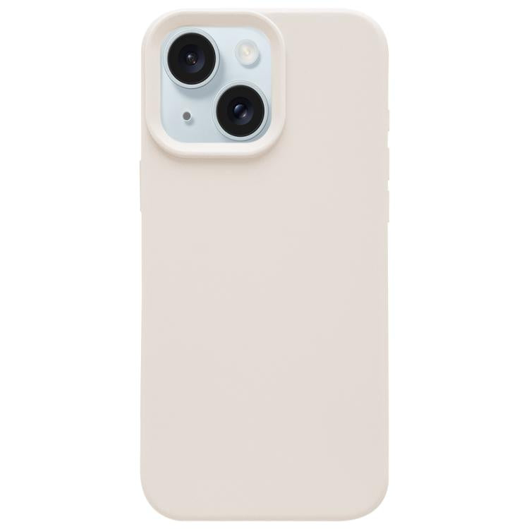 For iPhone 15 Dopamine Simple Imitation Liquid Silicone Phone Case