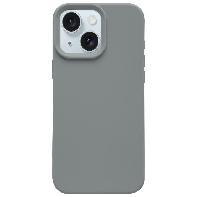 For iPhone 15 Dopamine Simple Imitation Liquid Silicone Phone Case