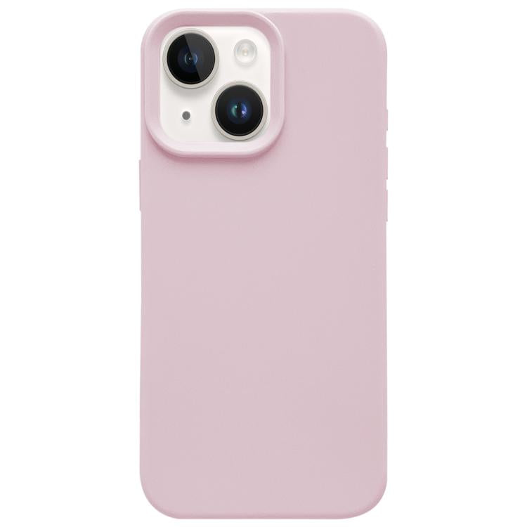 For iPhone 14 Plus Dopamine Simple Imitation Liquid Silicone Phone Case