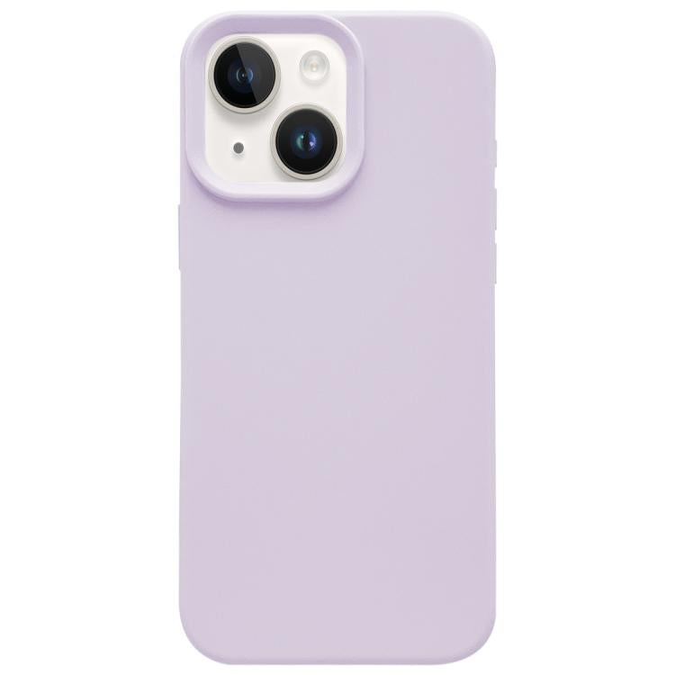 For iPhone 14 Dopamine Simple Imitation Liquid Silicone Phone Case
