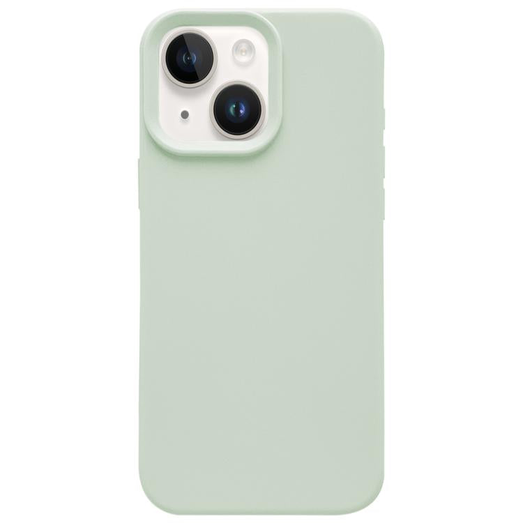For iPhone 14 Dopamine Simple Imitation Liquid Silicone Phone Case