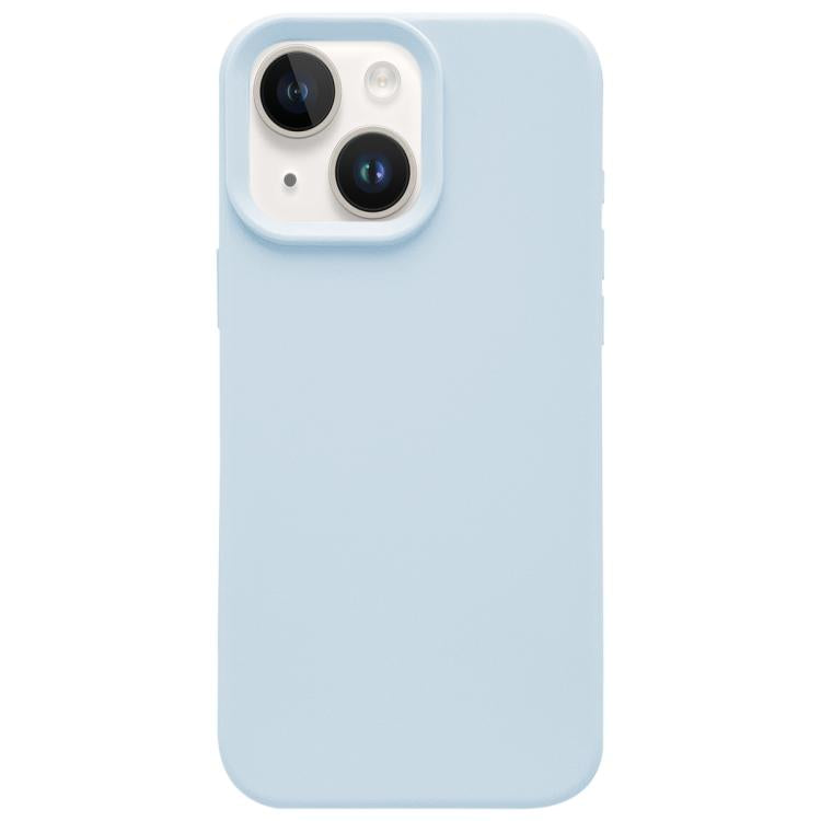 For iPhone 14 Dopamine Simple Imitation Liquid Silicone Phone Case