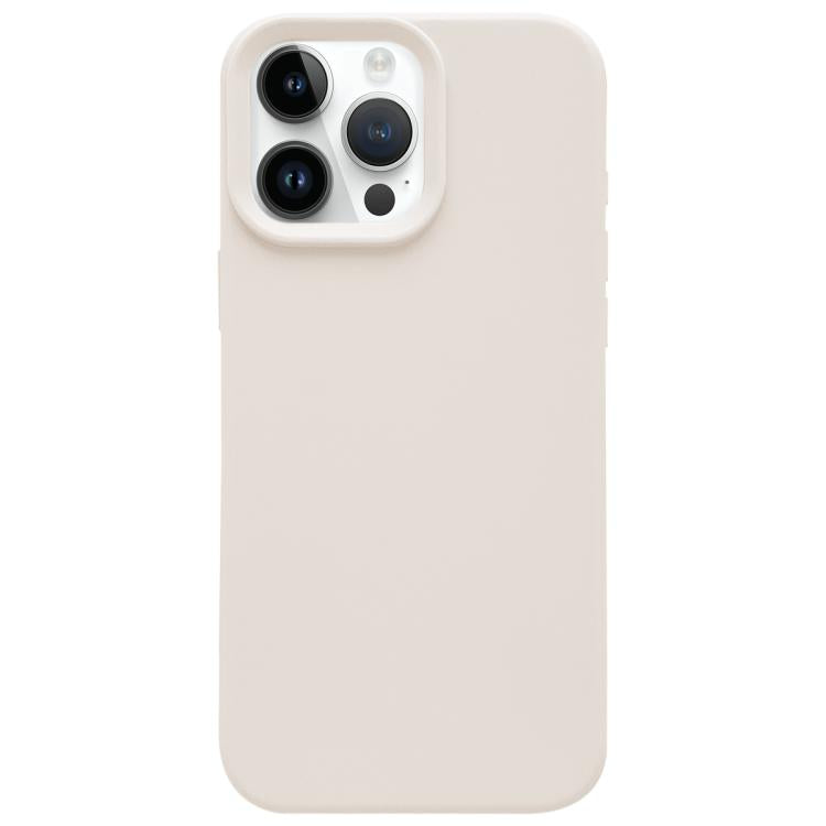 For iPhone 14 Pro Dopamine Simple Imitation Liquid Silicone Phone Case