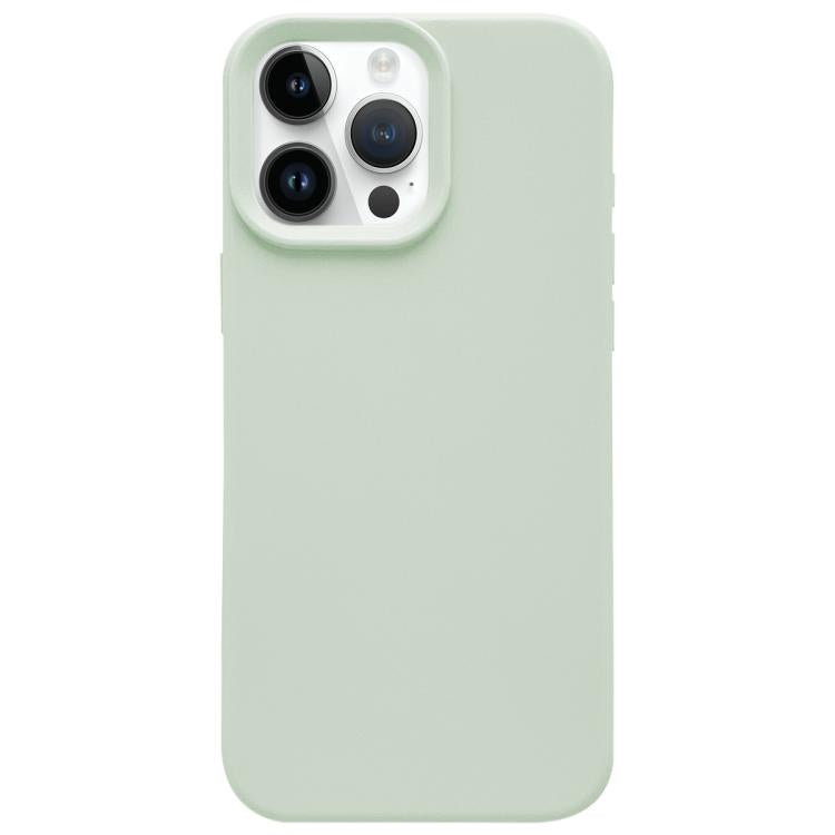 For iPhone 14 Pro Dopamine Simple Imitation Liquid Silicone Phone Case