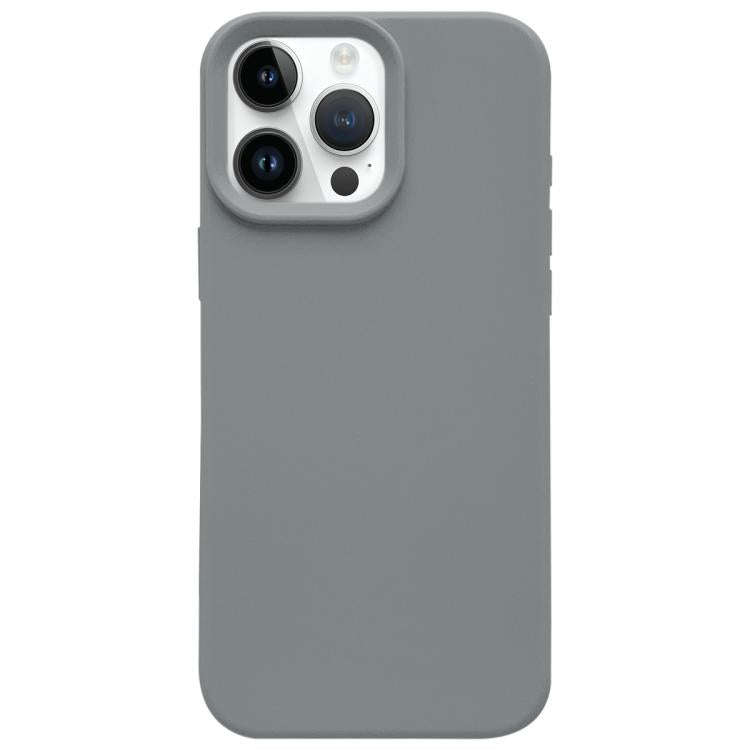 For iPhone 14 Pro Dopamine Simple Imitation Liquid Silicone Phone Case