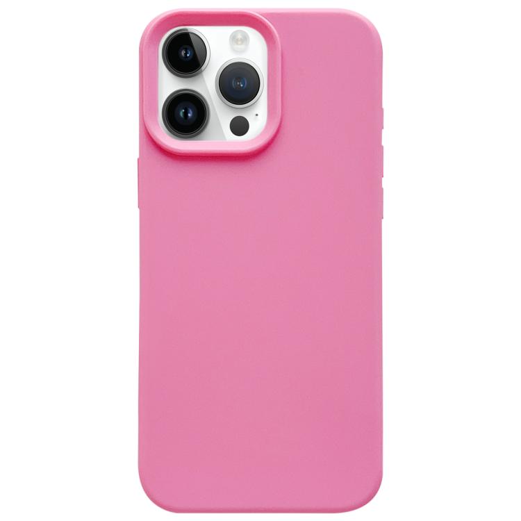 For iPhone 14 Pro Max Dopamine Simple Imitation Liquid Silicone Phone Case