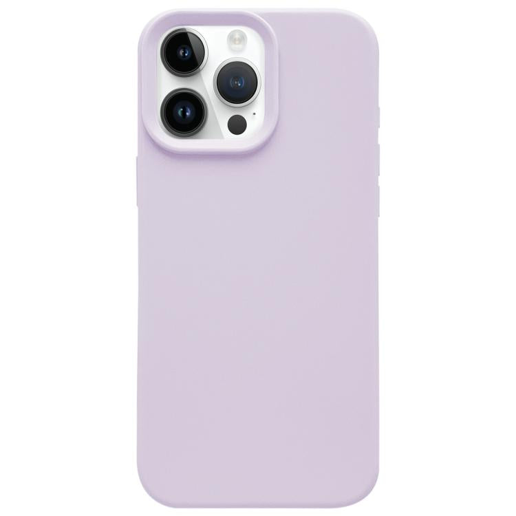 For iPhone 14 Pro Max Dopamine Simple Imitation Liquid Silicone Phone Case