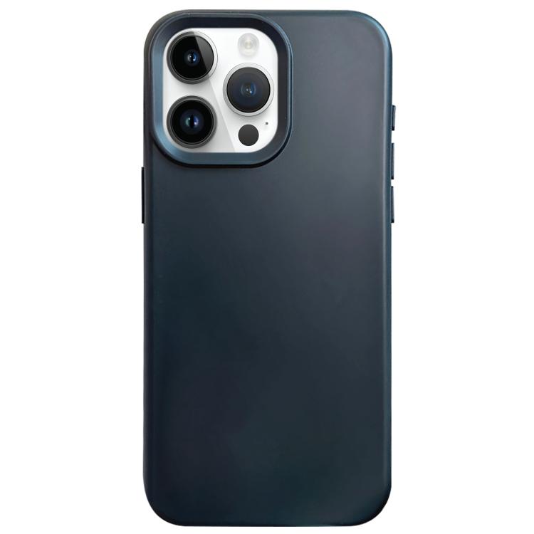 For iPhone 14 Pro Max Dopamine Simple Imitation Liquid Silicone Phone Case