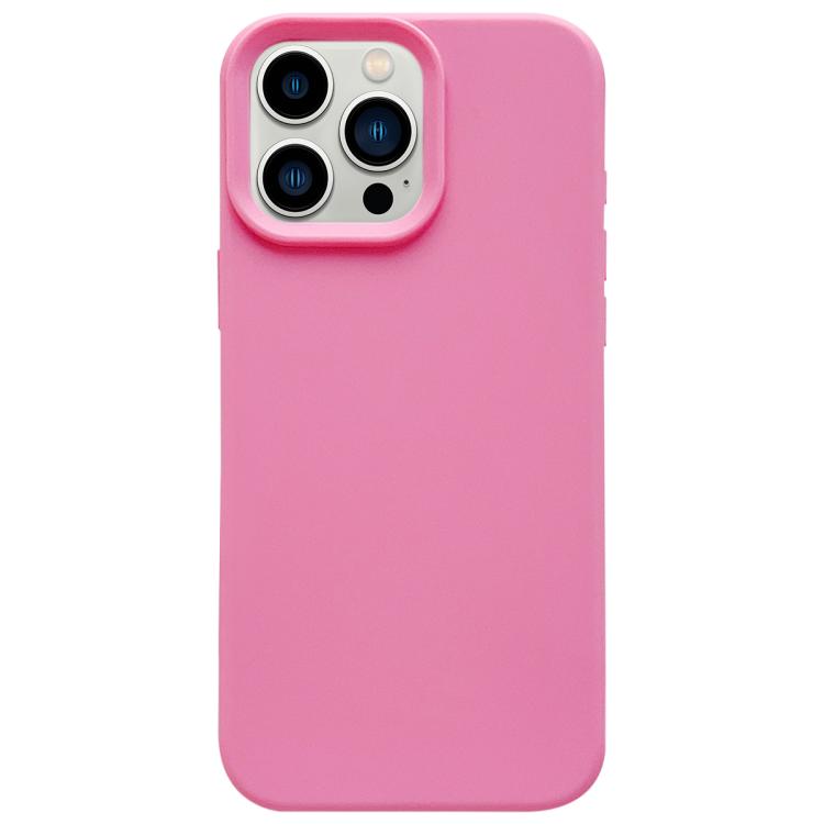 For iPhone 13 Pro Max Dopamine Simple Imitation Liquid Silicone Phone Case