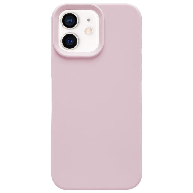 For iPhone 12 Dopamine Simple Imitation Liquid Silicone Phone Case