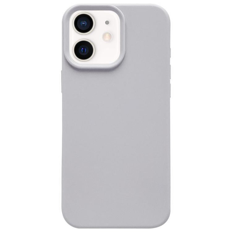 For iPhone 12 Dopamine Simple Imitation Liquid Silicone Phone Case