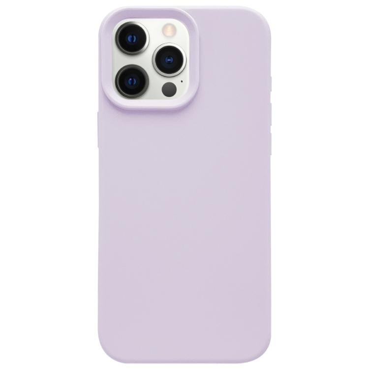 For iPhone 12 Pro Dopamine Simple Imitation Liquid Silicone Phone Case