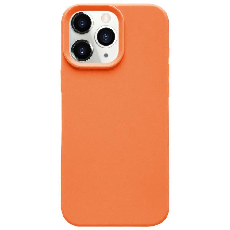 For iPhone 11 Pro Max Dopamine Simple Imitation Liquid Silicone Phone Case