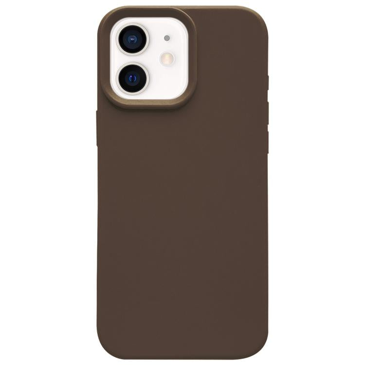 For iPhone 11 Dopamine Simple Imitation Liquid Silicone Phone Case