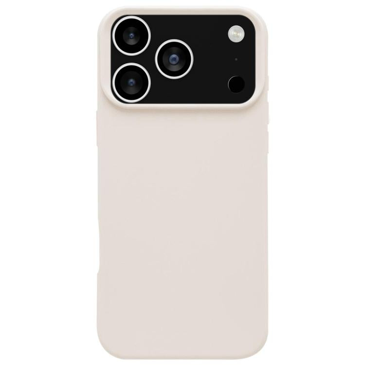 For iPhone 17 Pro Max Dopamine Simple Imitation Liquid Silicone Phone Case