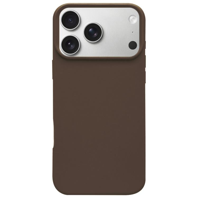 For iPhone 17 Pro Max Dopamine Simple Imitation Liquid Silicone Phone Case