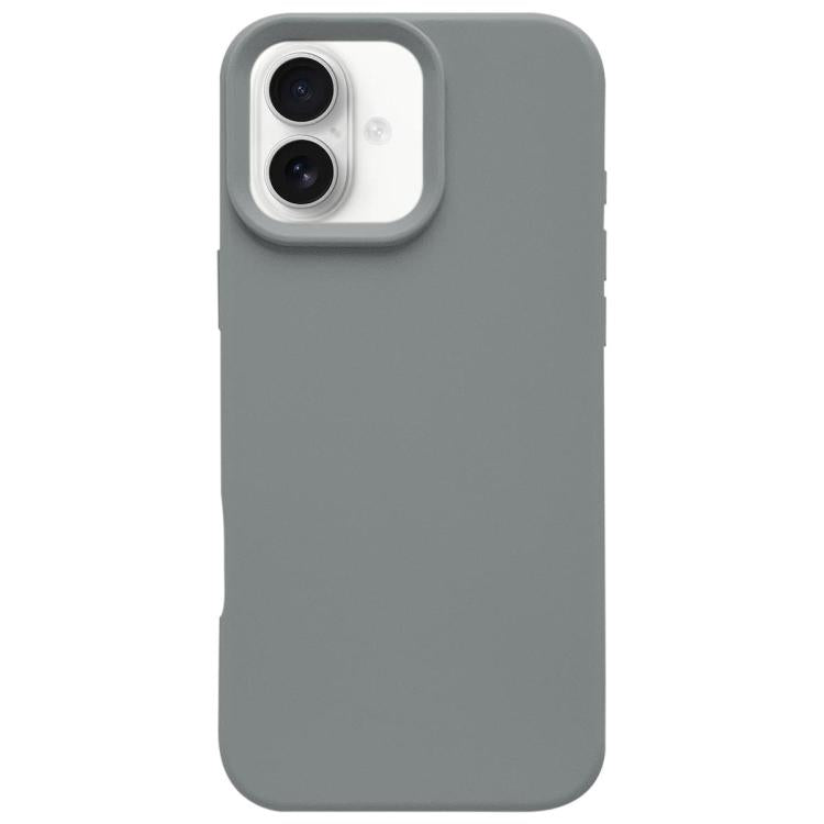 For iPhone 17 Dopamine Simple Imitation Liquid Silicone Phone Case