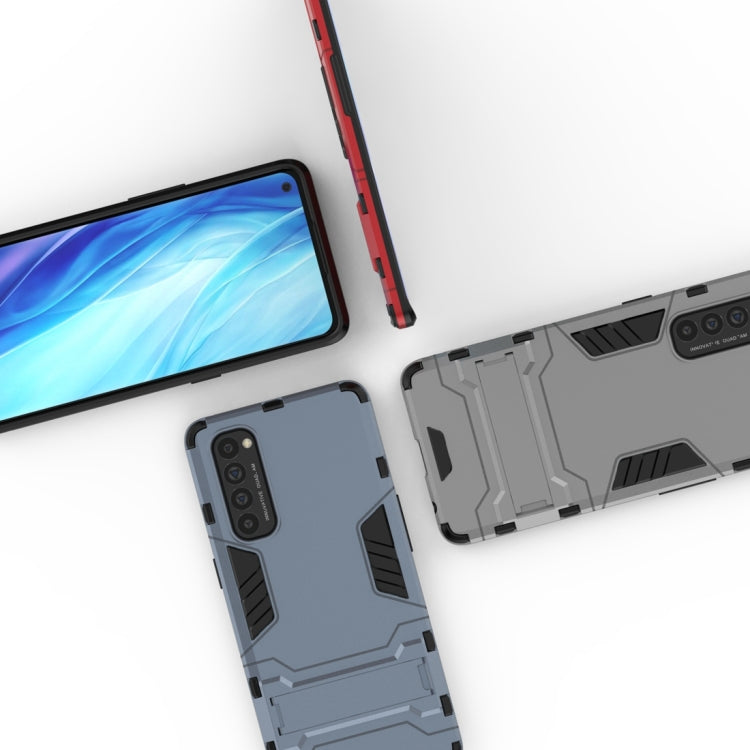 For OPPO Reno4 Pro PC + TPU Shockproof Protective Case with Invisible Holder