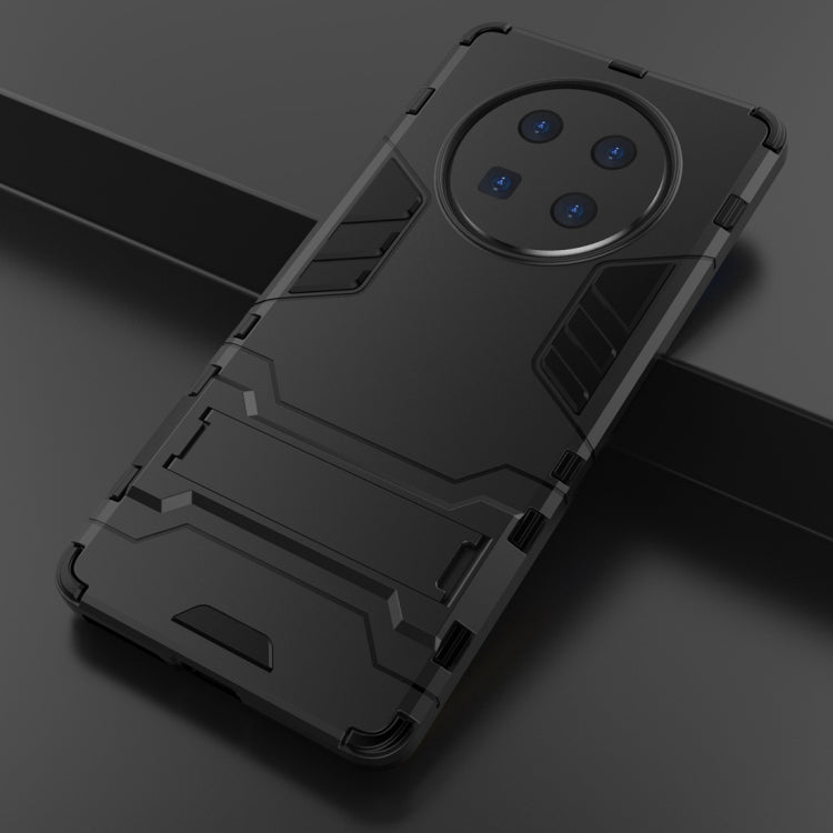 For Huawei Mate 40 Pro+ PC + TPU Shockproof Protective Case with Invisible Holder