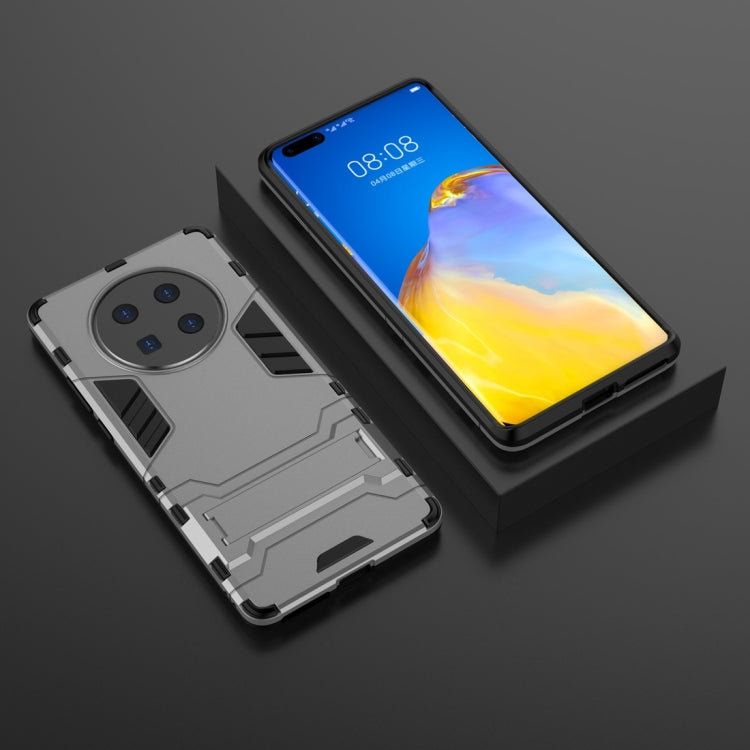 For Huawei Mate 40 Pro+ PC + TPU Shockproof Protective Case with Invisible Holder