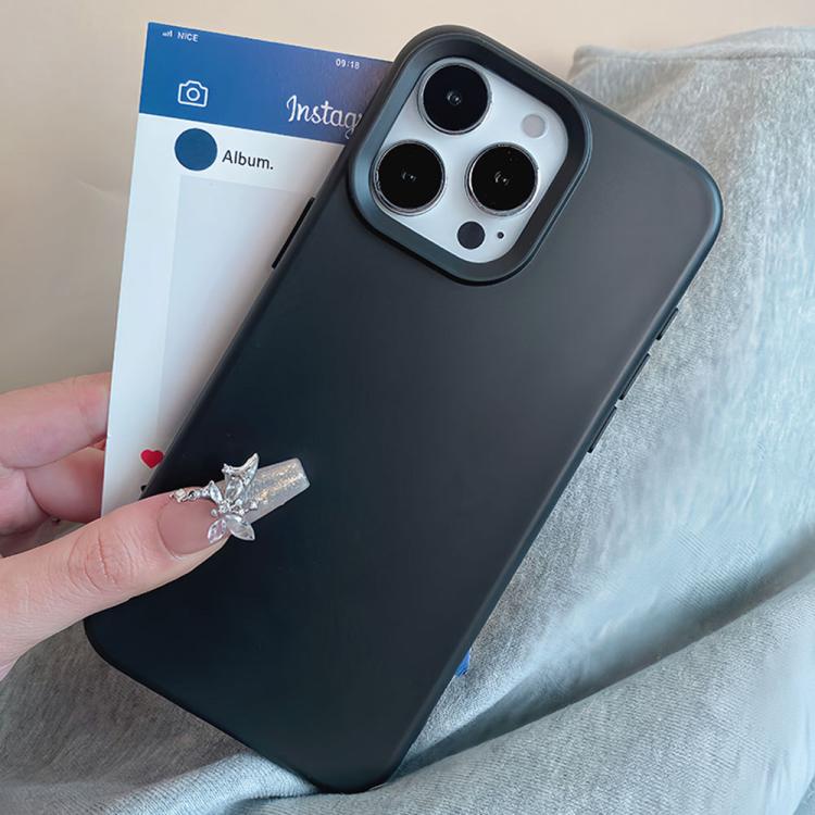 For iPhone 14 Pro Dopamine Simple Imitation Liquid Silicone Phone Case