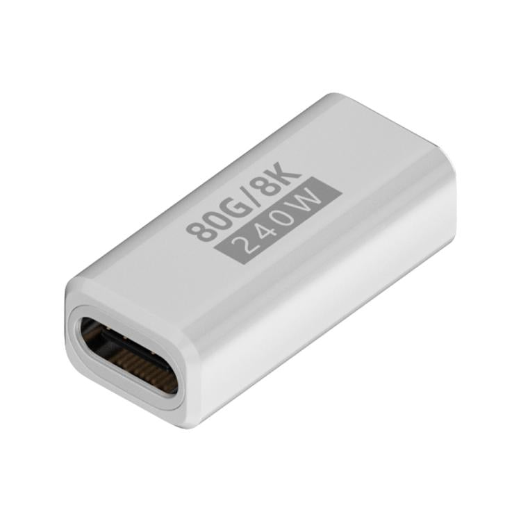 240W 80Gbps USB4 2.0 Type-C Full Function Adapter, Model:Female to Female
