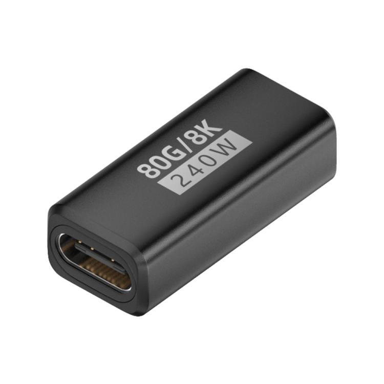 240W 80Gbps USB4 2.0 Type-C Full Function Adapter, Model:Female to Female