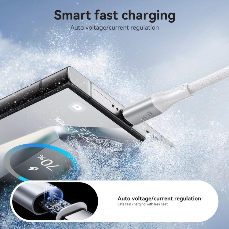 JOYROOM S-A28 Flash Series 480Mbps Fast Charging Data Cable, USB to Type-C Cable, Length: 1m