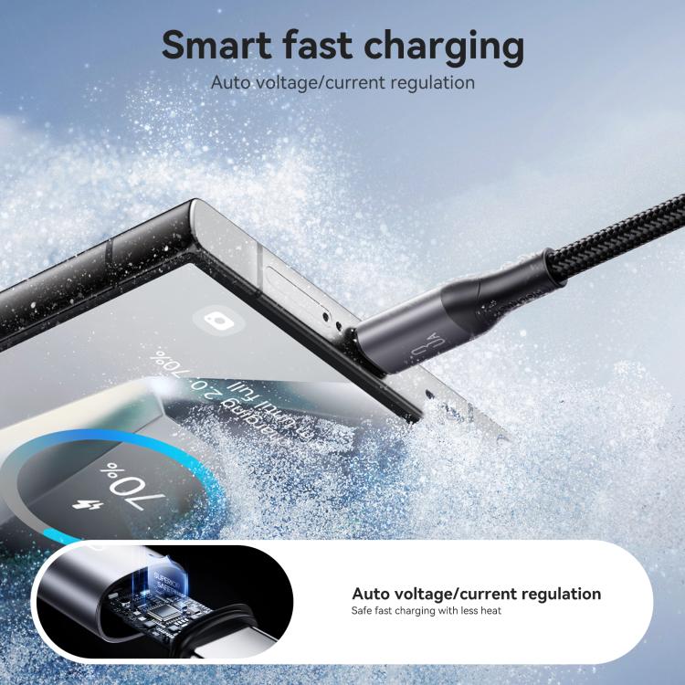 JOYROOM S-A28 Flash Series 60W 480Mbps Fast Charging Data Cable, USB to Type-C Cable, Length: 2m
