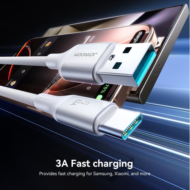 JOYROOM S-A28 Flash Series 60W 480Mbps Fast Charging Data Cable, USB to Type-C Cable, Length: 2m
