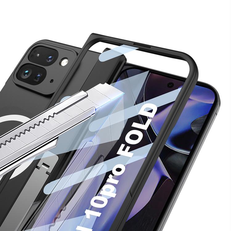 For Google Pixel 10 Pro Fold GKK Integrated MagSafe Magnetic Full Coverage Flip Phone Case